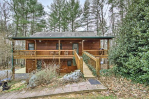 Secluded Blue Ridge Cabin with Fire Pit and Grill